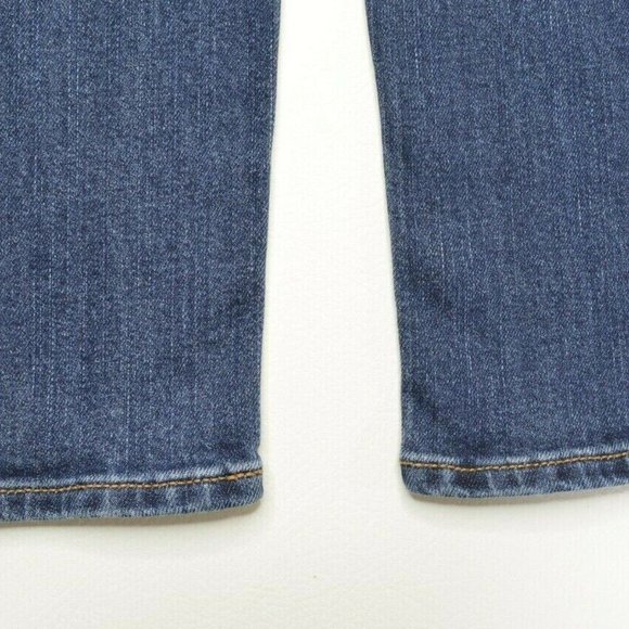 H&M Size 29 Womens SKINNY COUPE MOULANTE Button Fly Dark Wash STRETCH Blue Jeans - Picture 8 of 8